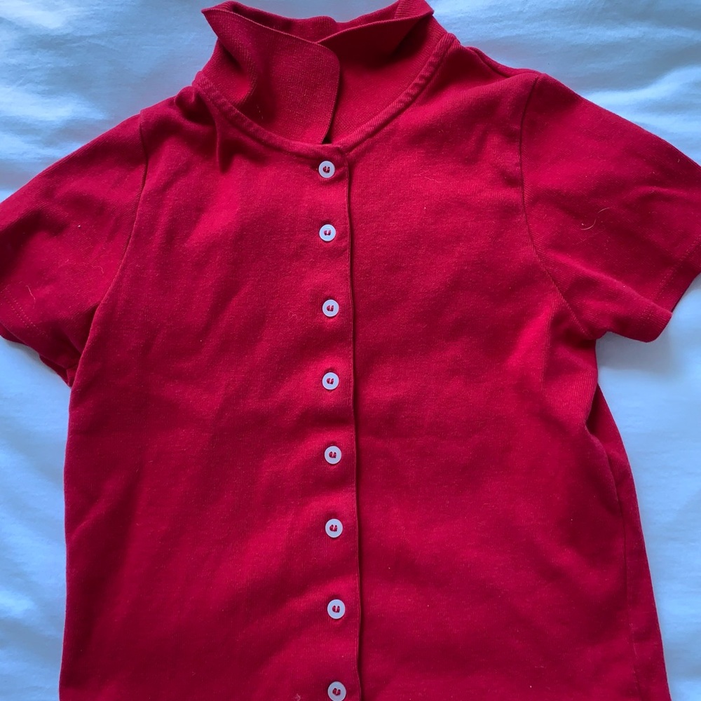 Red button brandy Melville t shirt